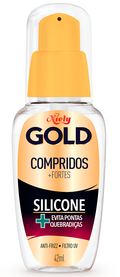 Imagem Packshot Silicone Niely Gold Compridos+Fortes 42ml | Fique Diva