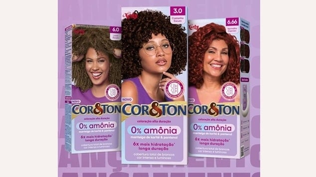 Conheça a nova linha de Coloração 0% amônia de Niely gold