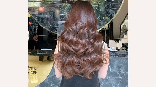 Cabelo longo e repicado