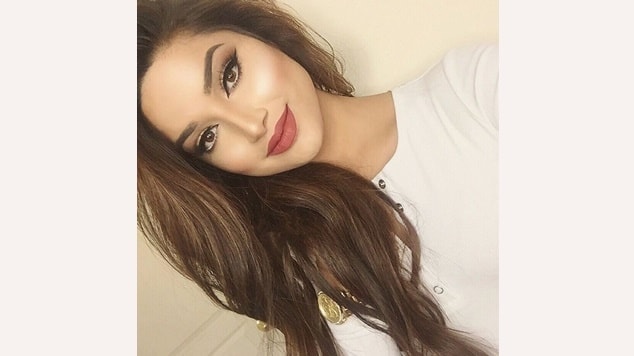 Cabelo chocolate em fios claros