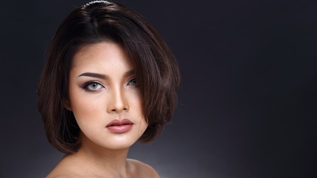 Cabelo curtos para rosto redondo