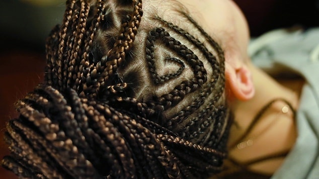 Penteados com tranças box braids