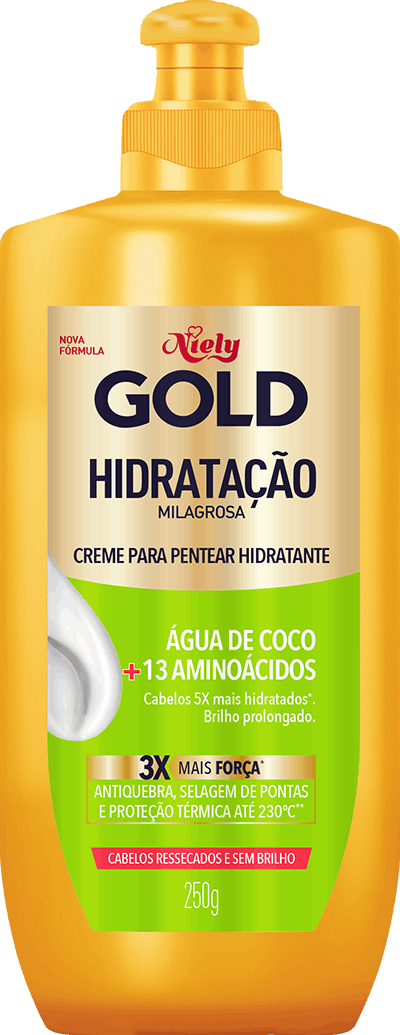 creme para pentear hidratacao