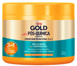 Imagem Packshot Creme de Tratamento Niely Gold Pós-Química Poderoso | Fique Diva
