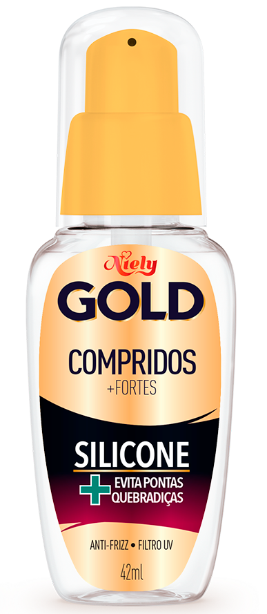 Imagem Packshot Silicone Niely Gold Compridos+Fortes 42ml | Fique Diva