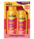 Imagem Packshot Kit Especial (Shampoo + Condicionador) Niely Gold Reconstrução Potente | Fique Diva