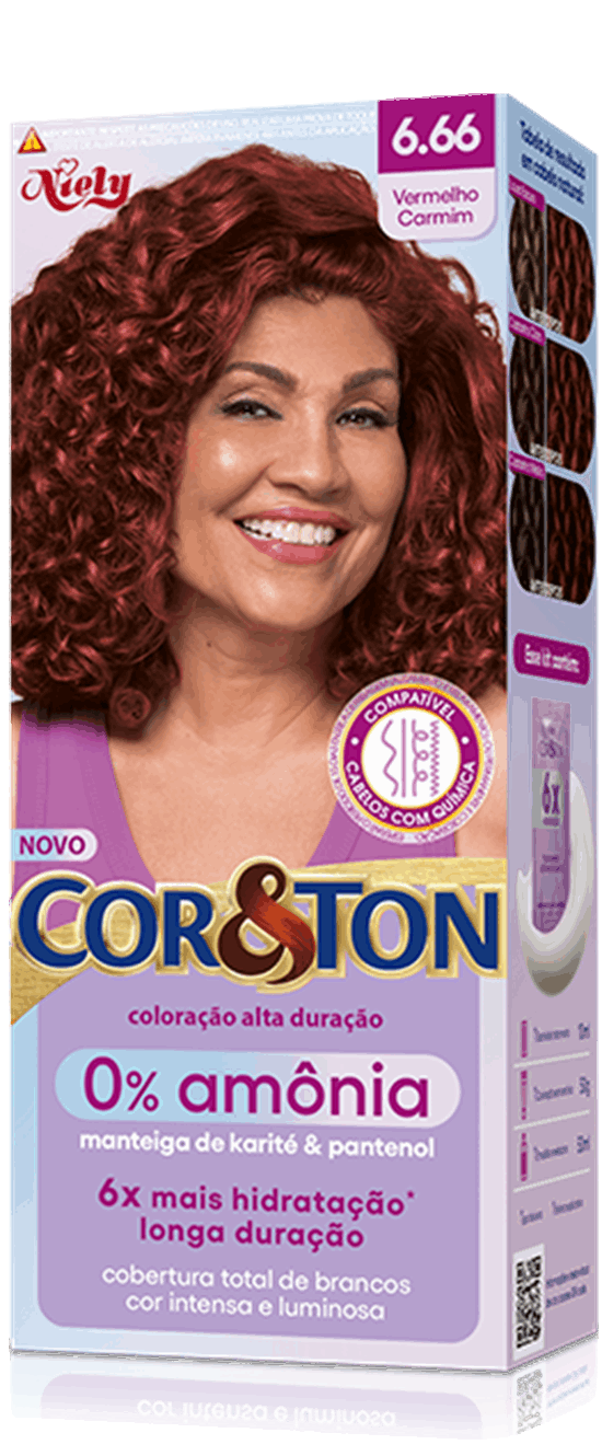 Cor&Ton Zero Amônia: coloração iluminada e suave