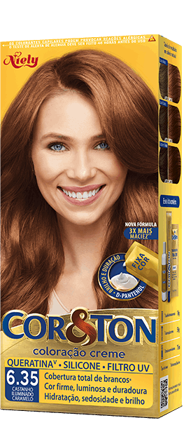 6.35 Castanho Iluminado Caramelo