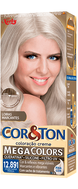 Imagem Packshot Cor&Ton Louro Super Pérola 12.891 | Fique Diva