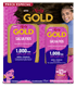Kit Shampoo 275ml + Condicionador 175ml Niely Gold Salva Fios