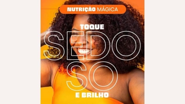 Cabelo com toque sedoso e mais brilho com Nutrição Mágica